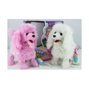    Pink Control Line Metro Pet Dog Walks And Barks Toys & Games