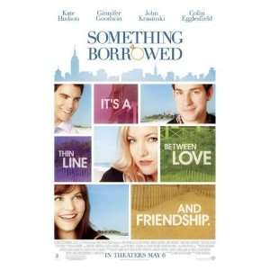  SOMETHING BORROWED 27X40 ORIGINAL D/S MOVIE POSTER 