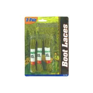  48 Pack of 3 Pair boot laces 
