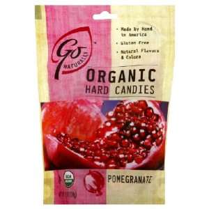 Go Naturally Organic Pomegranate flavored Hard Candy (3 pack)  
