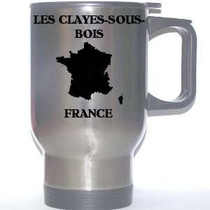  France   LES CLAYES SOUS BOIS Stainless Steel Mug 