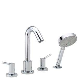  Talis S Double Handle Tub Faucet Trim with Handshower 