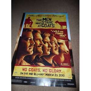  The Men Who Stare At Goats Movie Poster 27 X 40 New 
