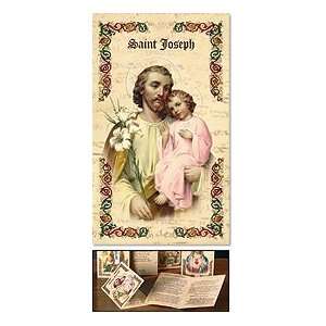 Ambrosiana Milano Holy Cards, 25pk, Prayer Folder, Lamiated, St 
