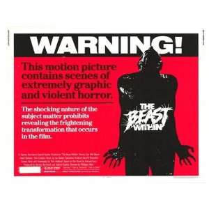  Beast Within Original Movie Poster, 28 x 22 (1982)