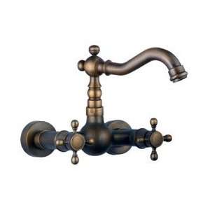  Antique inspired Kitchen Faucet   Wall Mount