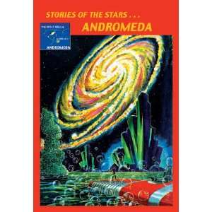  Stories of the Stars Andromeda 12x18 Giclee on canvas 