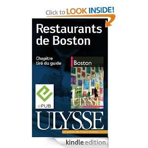Restaurants de Boston (Chapitre) (French Edition) Collectif  