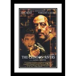 The Crimson Rivers 20x26 Framed and Double Matted Movie 