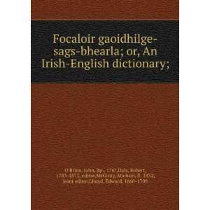  Focaloir gaoidhilge sags bhearla; or, An Irish English 