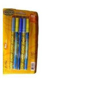  SpongeBob Squarepants pack of 5 Stick Pens Office 