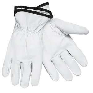 Memphis 3611 S Premium Grey Grain Goatskin Drivers Glove with Keystone 