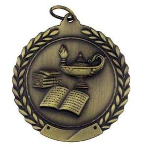   Medal or Medallion (Set of 5)   Detailed 3D Design Antique Bronze