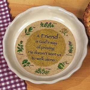  Friend Pie Plate 