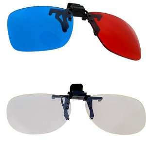 GTMax 3D Red/Cyan Glass + Newest 3D Polarized Glass for 