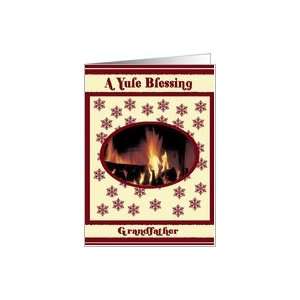 Grandfather Blessing Yule Card Card Health & Personal 