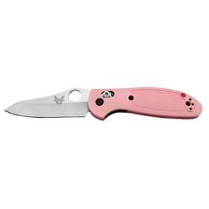  Benchmade Mini Griptilian Knife, Pink