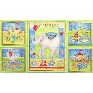  45 Wide Clowning Around Big Top Panel Multi Fabric By 