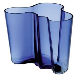  Aalto Ultramarine Blue Vase   3 3/4