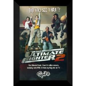  The Ultimate Fighter 27x40 FRAMED TV Poster   Style A 