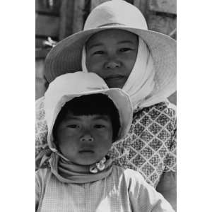  Japanese mother and daughter, agricultural workers 16X24 