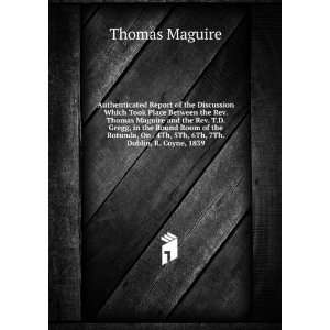   30th, 31st, June 1st, 2nd, 4th, 5th, 6th, 7th Thomas Maguire Books