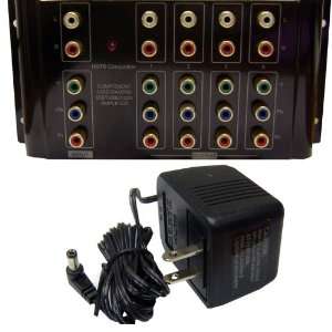   Component Video + Audio RCA Distribution Amplifier/Splitter