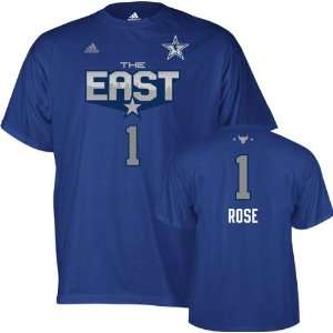  Derrick Rose 2011 NBA All Star Game Name and Number T 