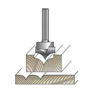  Woodworkers Choice 6434 1/2R Pt.Cut. Round Over Bit