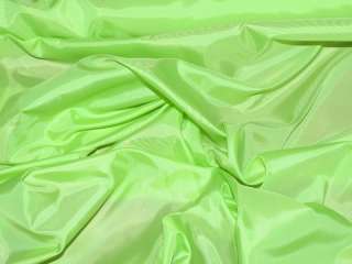 LINING FABRIC POLYESTER APPLE GREEN 60 BY THE YARD  