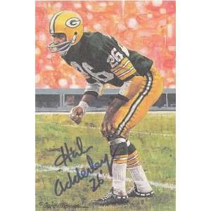   Signed Goal Line Art GLA Card Herb Adderley Packers