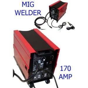   170 AMP MIG MAG Arc Flux Wire Welder Welding Gas