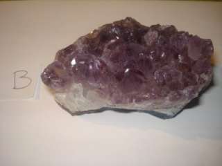 Natural Amethyst Crystal Gemstone Druze Cluster Chunk  