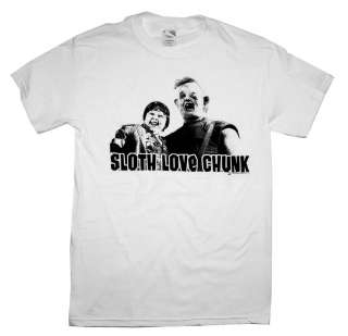 The Goonies Sloth Love Chunk Movie T Shirt Tee  