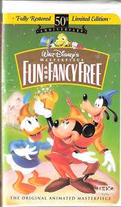 Fun And Fancy Free ~ 1947 ~ VHS **** 786936027556  