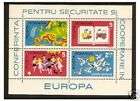 Romania Helsinki 1975 EUROPA sheet imperforated MNH 22  