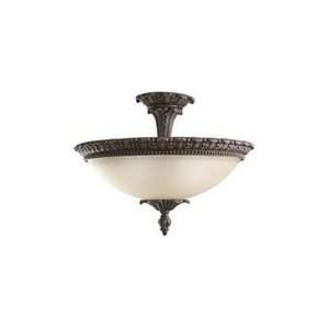  3630   Roxton 3 Light Semi Flush Mount