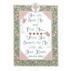  Seek Me   Cross Stitch Pattern Arts, Crafts & Sewing