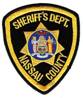 NASSAU COUNTY, NEW YORK SHERIFFS DEPARTMENT SHOULDER PATCH