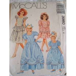   AND DRESS SIZE 4 MCCALLS SEWING PATTERN #3980 Arts, Crafts & Sewing