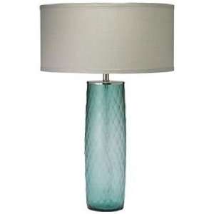  Jamie Young Cloud Sky Blue Glass Table Lamp