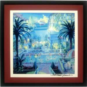    Party Cove By Michael Young Signed & Framed 