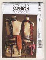 m5154 Scarves,Belts,Shimmy,Charms pattern  