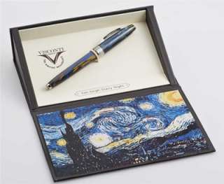 Visconti Van Gogh Fountain Pen, Starry Night, Fine Nib  