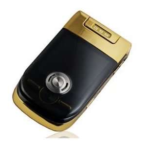 JINPENG A5898 Dual SIM Large Screen Golden Cell Phone+1GB TF Card (Not 