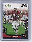 2007 SCORE CHIKE OKEAFOR END ZONE # 6/6 CARDINALS