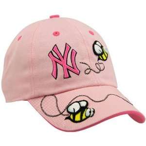  New Era New York Yankees Girls Pink Bumble Bee Adjustable 