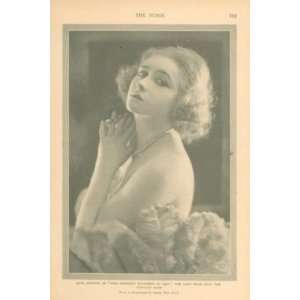  1921 Print Actress Alva Fenton 