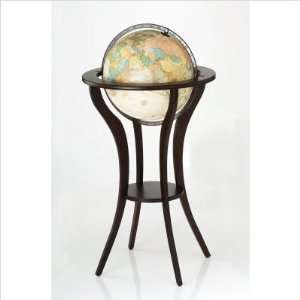   Amherst Antique Illuminated World Globe   6160 4027