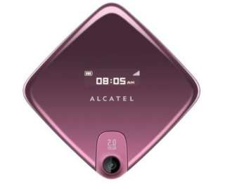 Unlocked Alcatel OT 808 stylish Qwerty Cell Phone Pink  